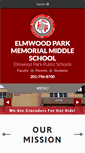Mobile Screenshot of ms.elmwoodparkschools.org